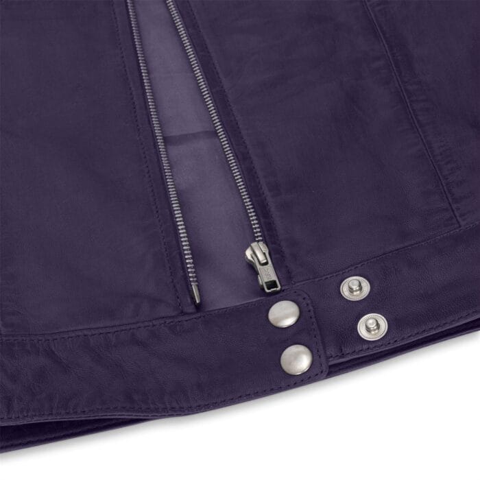 Damen-Motorrad-Bikerjacke aus Leder - Knighthood Store