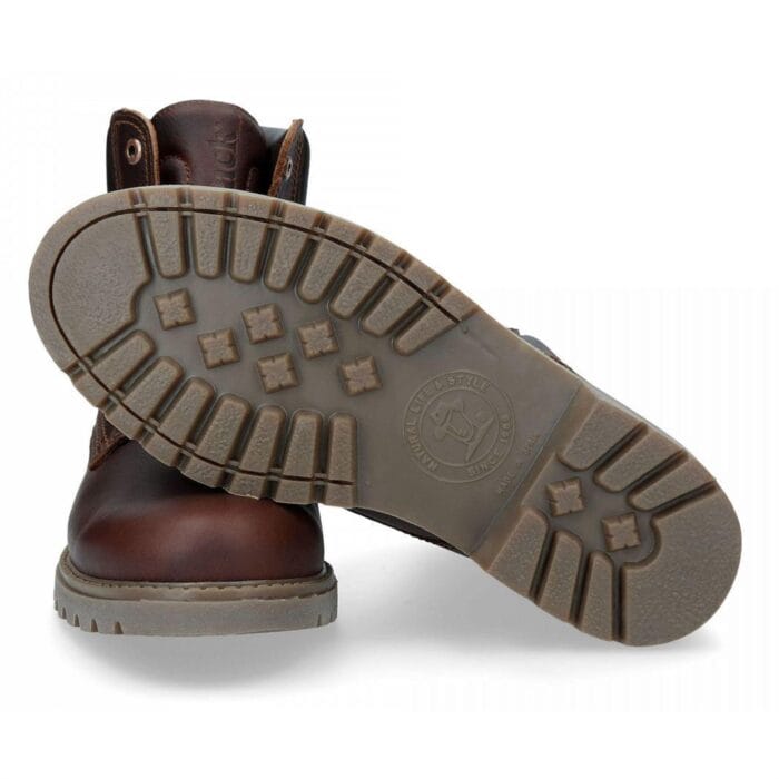 Bottines Panama 03 C52 en cuir imperméable pour homme - Knighthood Store