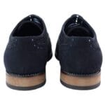 Scarpe brogue da uomo in vera pelle scamosciata e lacci, Gatsby Classic, anni '20, blu, marrone, vintage - Knighthood Store