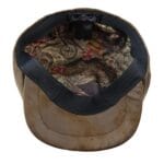 Mens 8 Panel Razor Baker Boy Hat PU Leather Blinders Newsboy Flat Cap Black Brown - Knighthood Store