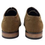 Scarpe brogue da uomo in vera pelle scamosciata e lacci, Gatsby Classic, anni '20, blu, marrone, vintage - Knighthood Store