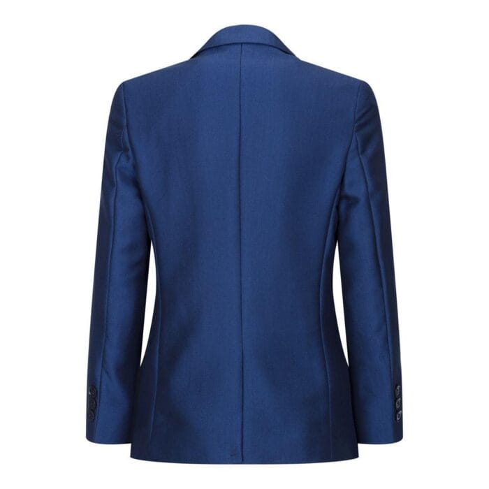 Traje de boda azul brillante de 3 piezas para niño, corte entallado, elegante y formal - Knighthood Store