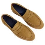 Mocassins bateau en daim véritable pour homme, style décontracté, classique et confortable - Knighthood Store