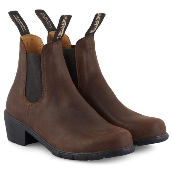 Blundstone 1673 Antique Brown Leather Chelsea Boots - Knighthood Store