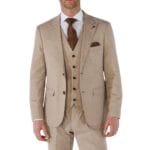 Blazer da uomo beige, giacca sportiva su misura estiva - Knighthood Store