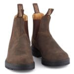 Bottines Chelsea australiennes Blundstone 585 en cuir marron rustique - Knighthood Store