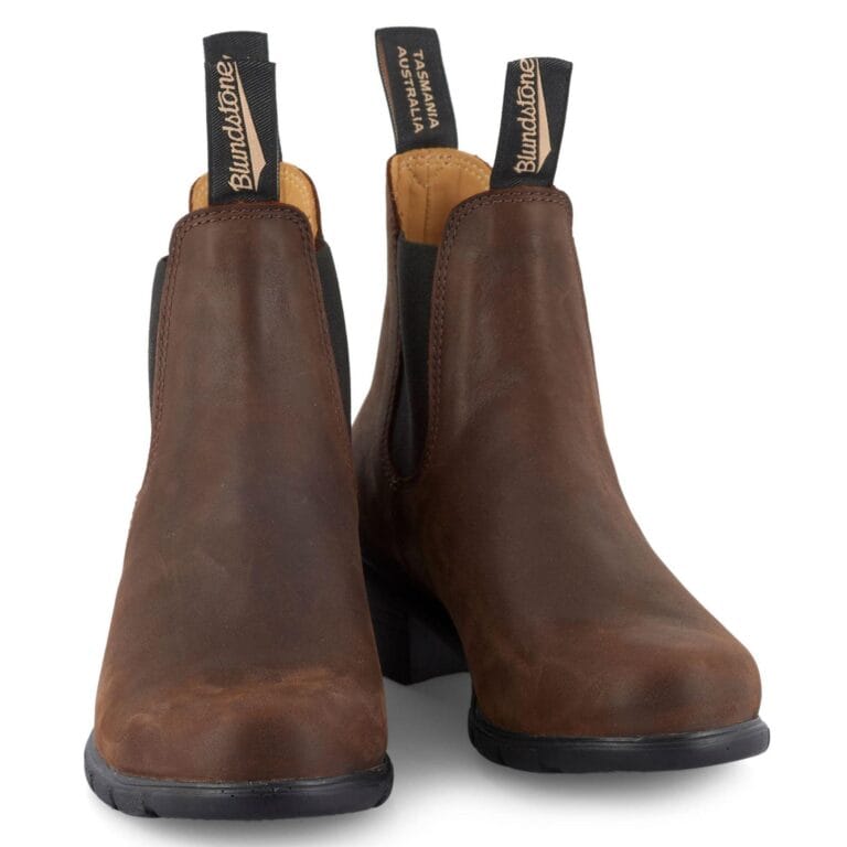 Botas Chelsea Blundstone 1673 de piel marrón antigua - Knighthood Store