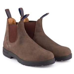 Botín Chelsea Blundstone 584 de piel térmica impermeable marrón rústico - Knighthood Store
