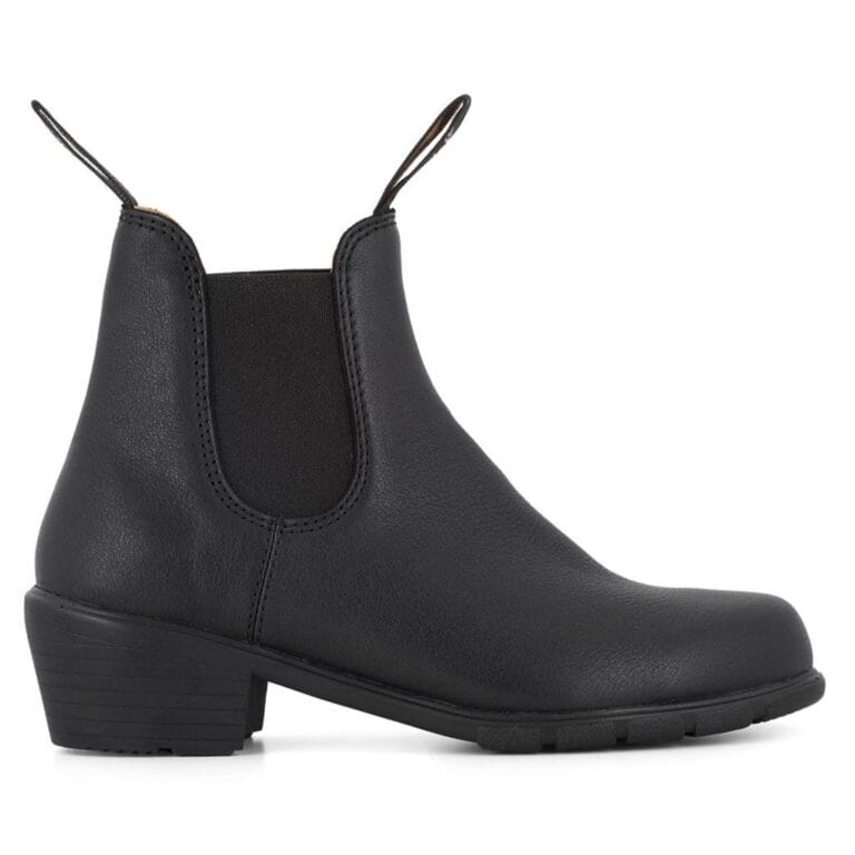 Blundstone 1671 Stivaletti Chelsea da donna in pelle nera con elastico alla caviglia - Knighthood Store