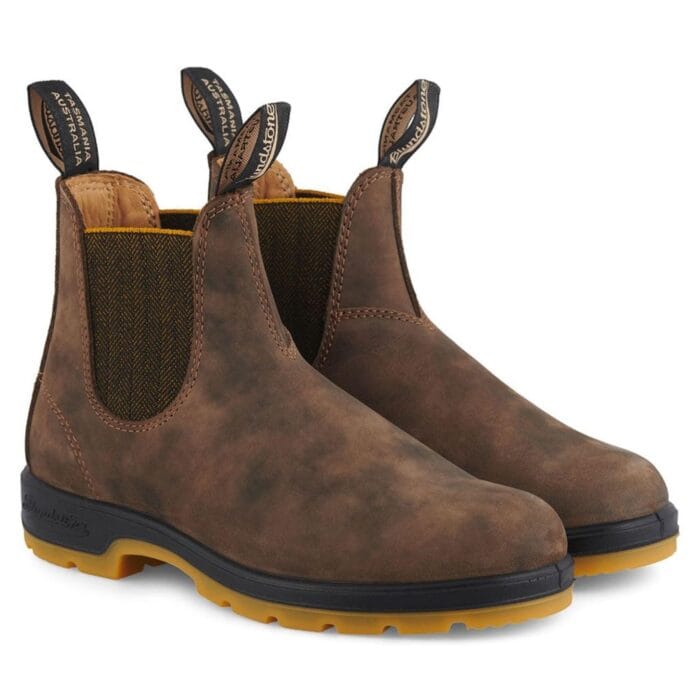 Botas Chelsea Blundstone 1944 de piel marrón con amortiguación - Tienda Knighthood