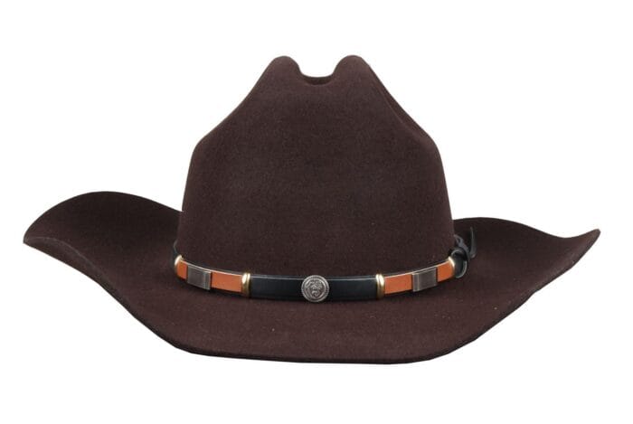 Chapeau de cowboy pour homme 100% en feutre de laine à large bord - Knighthood Store