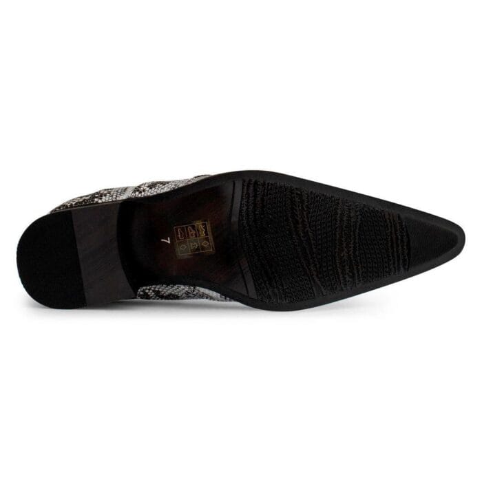 Zapatos de punta de metal para hombre, de ante, charol, con cordones, estilo vaquero, baile italiano - Knighthood Store