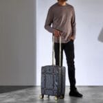 Luggage Suitcase Travel Bag Carry On Hand Cabin Check in Hard-Shell 4 Spinner Wheels Trolley Set | Vintage - Image 136