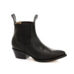 Stivaletti da cowboy da uomo Grinders Maverick in vera pelle, stile western cubano da equitazione - Knighthood Store