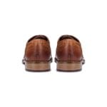 Chaussures homme en cuir véritable, richelieus, daim, tweed, lacets, style années 1920, élégantes et formelles - Knighthood Store
