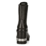 Botas de plataforma New Rock para mujer, lisas, metálicas, militares, punk, góticas, NewTYRE07X-S1 - Knighthood Store