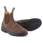 Bottines Chelsea australiennes Blundstone 585 en cuir marron rustique - Knighthood Store