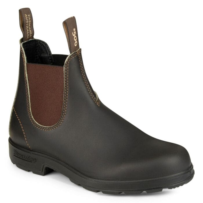 Stivaletti Chelsea Blundstone 500 Stout Brown - Knighthood Store