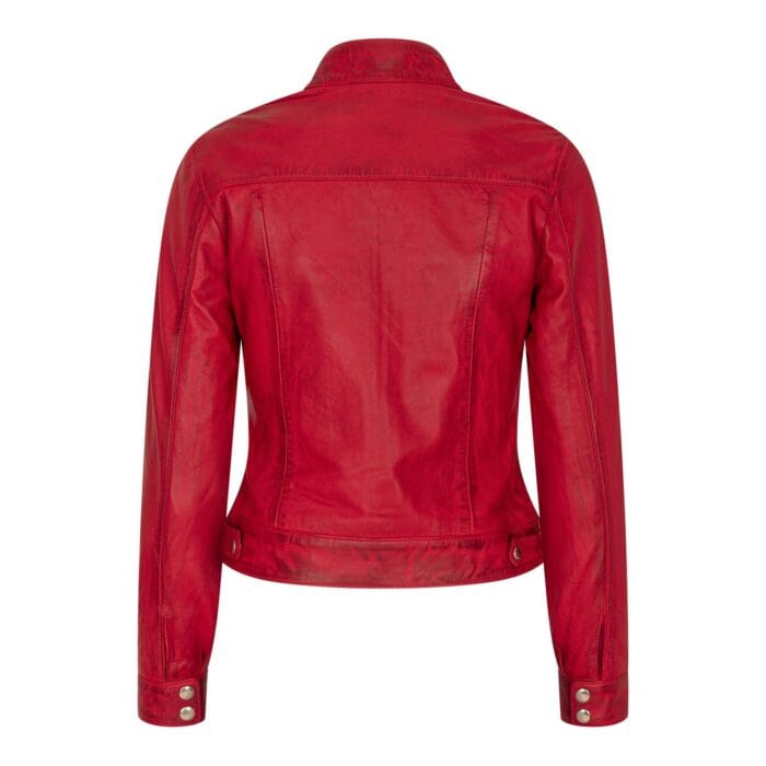 Damen-Motorrad-Bikerjacke aus Leder - Knighthood Store