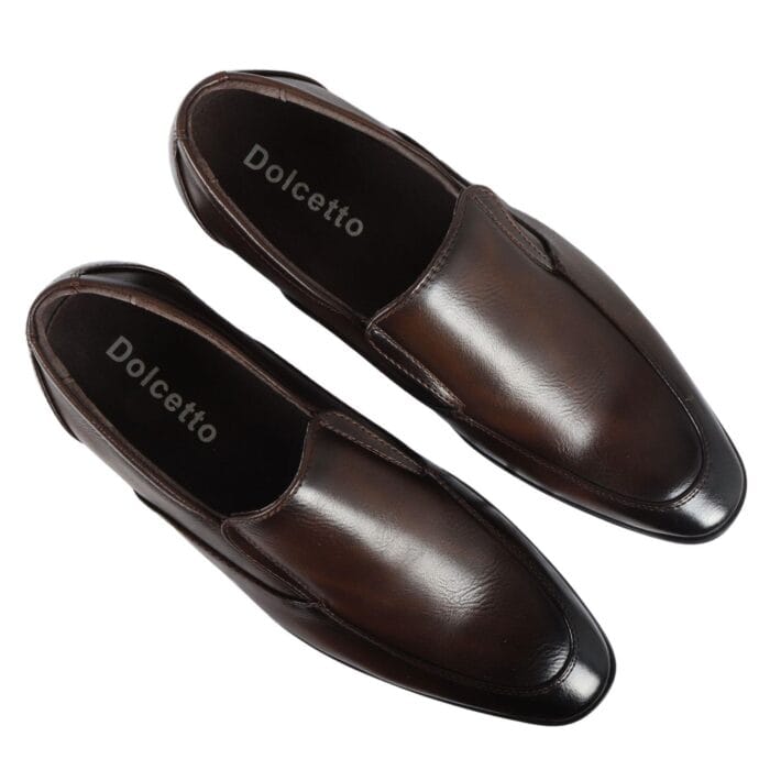 Mocasines de hombre con forro de cuero, sin cordones, estilo formal - Tienda Knighthood