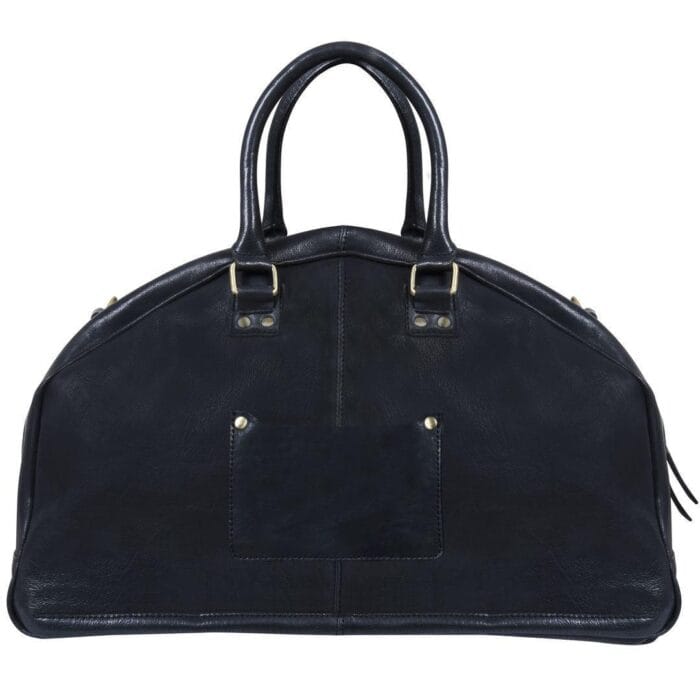 Mens Hand Made Real Leather Overnight Travel Gym Weekend Bag Duffle Carry On - Knighthood Store