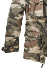 Parka militaire géante Brandit M65, veste de combat zippée en polaire de l'armée américaine, chaude pour l'hiver - Knighthood Store