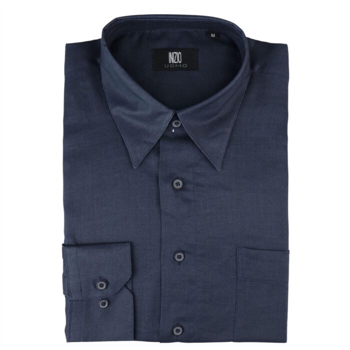 Mens Linen Summer Shirt Breathable Fabric Classic Full Sleeve - Knighthood Store