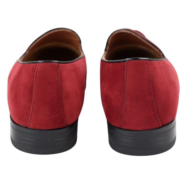 Herren Wildleder-Loafer, elegant, lässig, mit Quaste, Mokassins, Schlupfschuhe - Knighthood Store