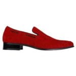 Mocassini da uomo in pelle scamosciata, scarpe da guida slip-on con nappe, eleganti e casual - Knighthood Store