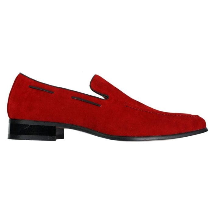 Mocassini da uomo in pelle scamosciata, scarpe da guida slip-on con nappe, eleganti e casual - Knighthood Store