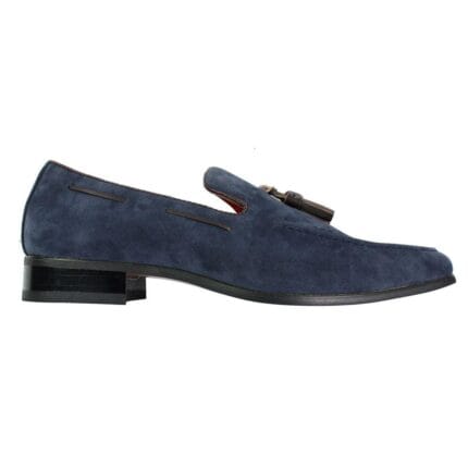 Mens Suede Loafers Driving Shoes Slip On Tassle Design Leather Smart Casual - Knighthood Store