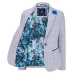 Blazer à carreaux pour femme en laine mélangée, chevrons, tweed, marron, style vintage Peaky Blinders - Knighthood Store