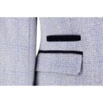 Blazer à carreaux pour femme en laine mélangée, chevrons, tweed, marron, style vintage Peaky Blinders - Knighthood Store