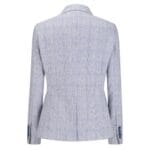 Blazer à carreaux pour femme en laine mélangée, chevrons, tweed, marron, style vintage Peaky Blinders - Knighthood Store