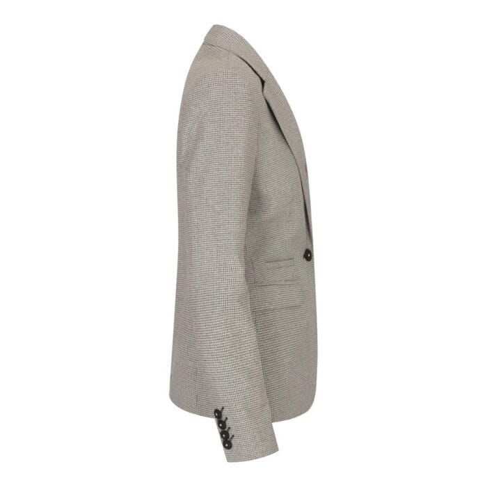Ladies Tweed Beige Blazer Wool Classic Hunting Jacket Vintage 1920s Retro - Knighthood Store