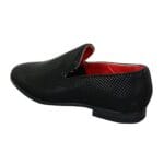 Zapatos de hombre de piel sintética brillante de cocodrilo y charol, sin cordones, para boda, graduación y fiesta - Knighthood Store