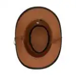 Australian Unisex Western Cowboy Outback Real Leather Aussie Bush Hat Vintage - Knighthood Store