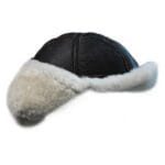 Mens Genuine Sheepskin Pilot Aviator Trapper Hat Brown Ginger Beige Flying - Knighthood Store