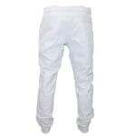 Pantaloni da jogging in vera pelle da uomo, elasticizzati, casual - Knighthood Store