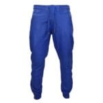 Pantaloni da jogging in vera pelle da uomo, elasticizzati, casual - Knighthood Store
