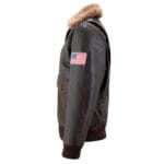 Mens Real Leather US Aviator Air Force Pilot Flying Bomber Jacket - Knighthood Store
