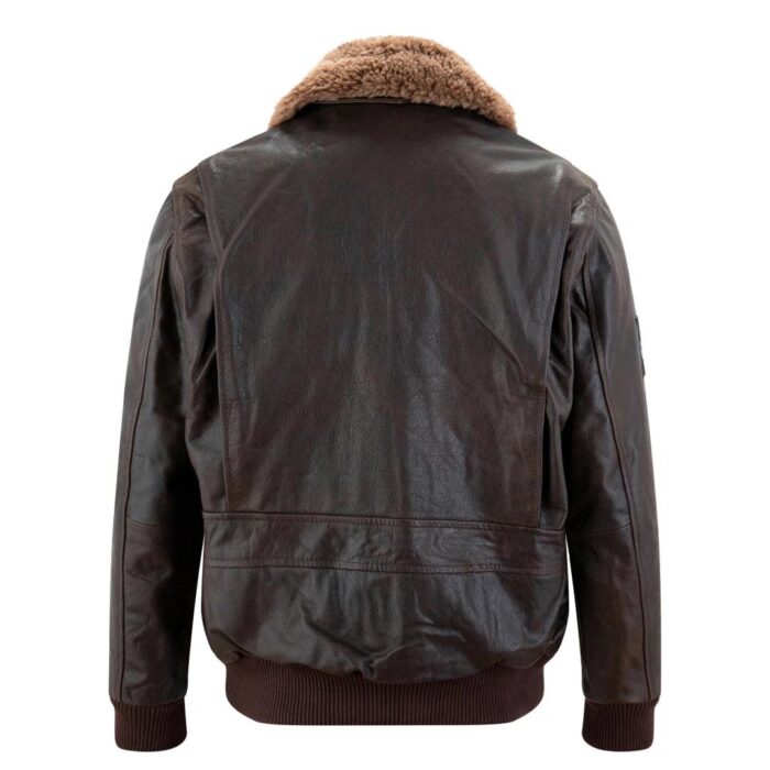 Mens Real Leather US Aviator Air Force Pilot Flying Bomber Jacket - Knighthood Store