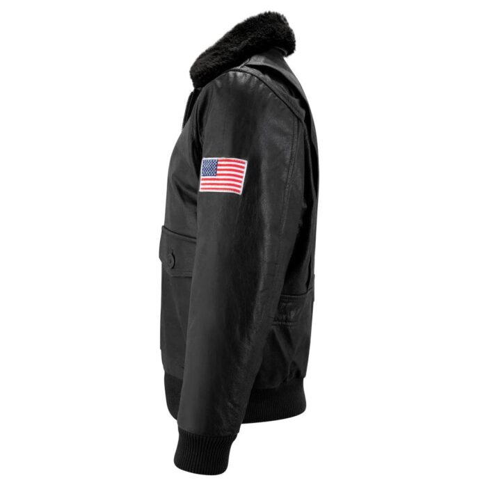 Mens Real Leather US Aviator Air Force Pilot Flying Bomber Jacket - Knighthood Store