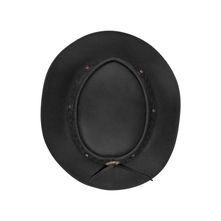 Australischer Unisex Western Cowboyhut Echtleder Outback Riding Outlaw Classic - Knighthood Store