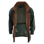 Herren Wildleder Echte Safari Jacke Jagd Duffle Parka 3/4 Mantel Klassisches Leder - Knighthood Store