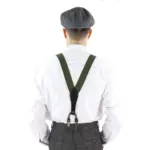 Mens Classic Vintage Retro Trouser Braces Suspenders 1920s Gatsby Blinders - Image 28