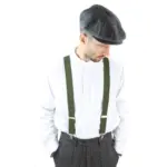Mens Classic Vintage Retro Trouser Braces Suspenders 1920s Gatsby Blinders - Image 29