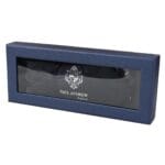 Corbata de seda satinada, pañuelo de bolsillo, gemelos y corbata de satén brillante - Knighthood Store