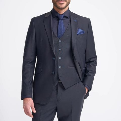 Mens 3 Piece Suit Dark Navy