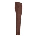 Costume en tweed pour femme, blazer, pantalon, gilet, chevrons, laine, marron rouille vintage - Knighthood Store